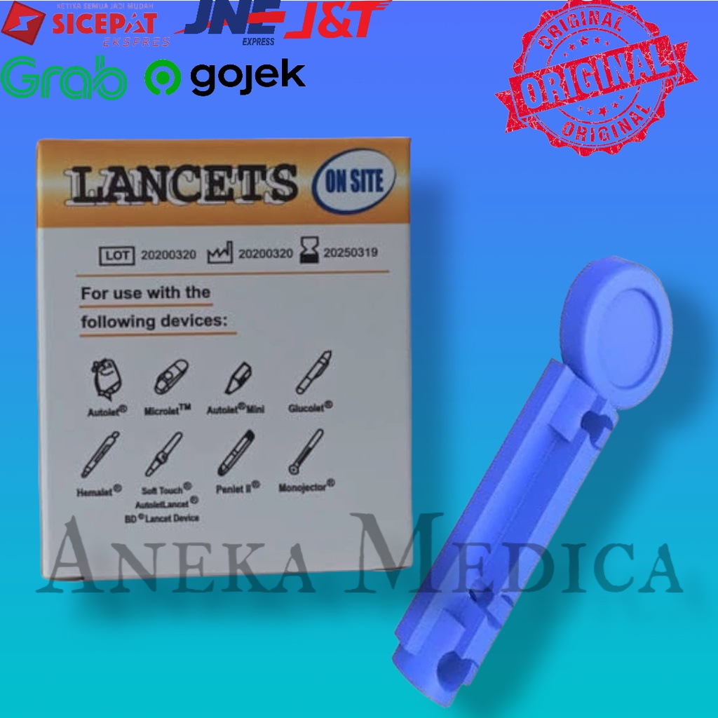 Blood Lancets / Jarum Bekam /jarum lancet 28 g resources