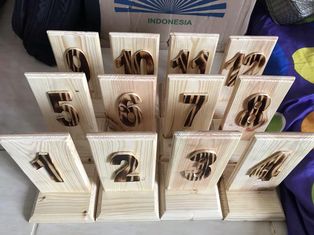 Nomor Meja Cafe / Nomor Meja Restauran