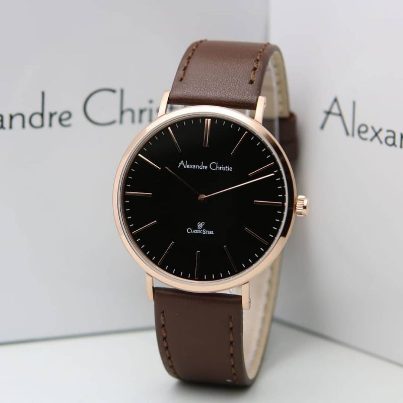 JAM TANGAN ALEXANDRE CHRISTIE COUPLE AC 8490 ORIGINAL GARANSI RESMI/ALEXANDER CHRISTIE ORIGINAL 8490