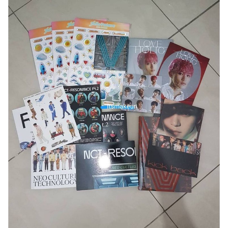 Epoxy Sticker & Album Only Arrival Departure Loveholic Hot Sauce Jewel Mark cover Kick Back Hitchhik