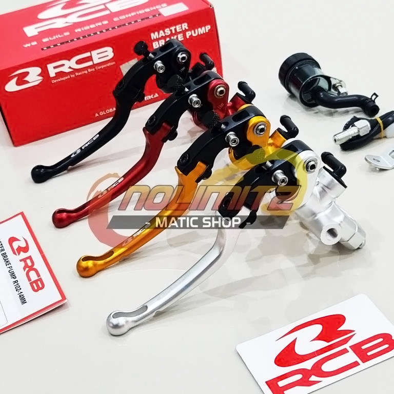 Master Rem RCB Racing Boy S1 Kanan 14mm NMAX XMAX Aerox 155 Vario Beat