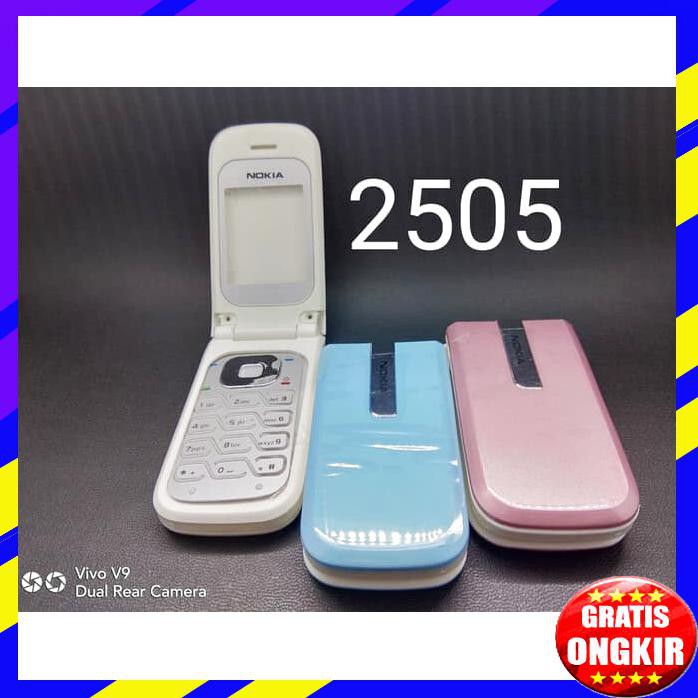 ACC HP CASING LIPAT NOKIA 2505 FULLSET INCLUDE TULANG ORIGINAL CINA