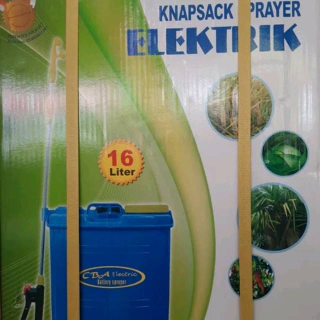 CBA Knapsack Sprayer Elektrik 16L