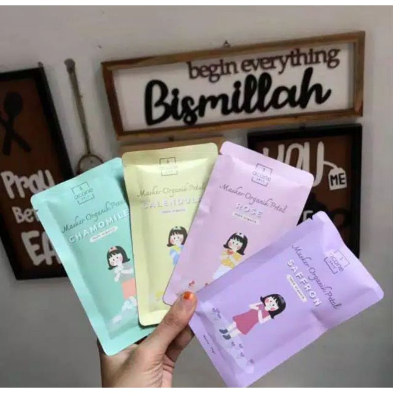 [yodane.id] ACONE SKIN Masker Organik Petal 15 gr