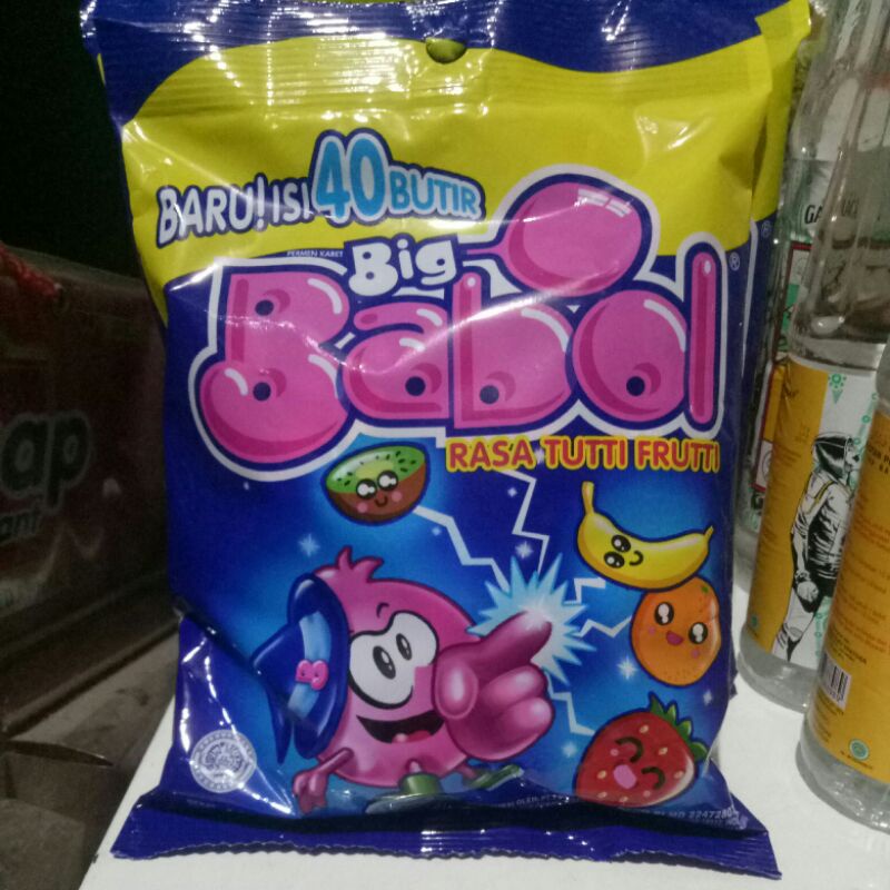 

Big babol tuti fruity