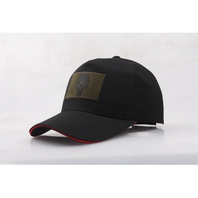 Topi Baseball Bordir Zona Perang Punisher