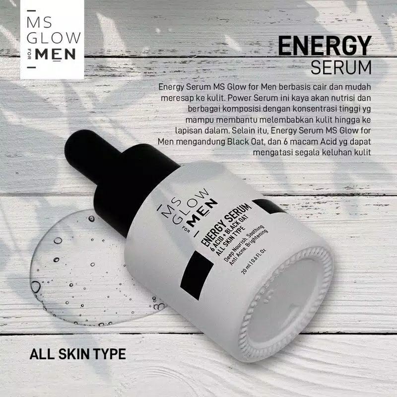 Serum Ms Glow for men Original perawatan wajah