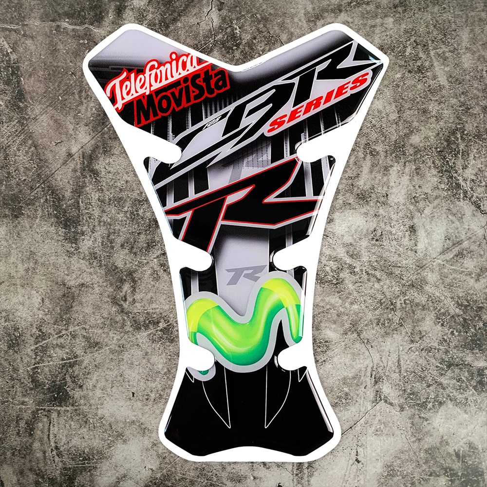 Stiker Pelindung Tangki Bensin Motor HONDA CBR250RR 600RR 900RR CBR1000RR Bentuk Tulang Ikan