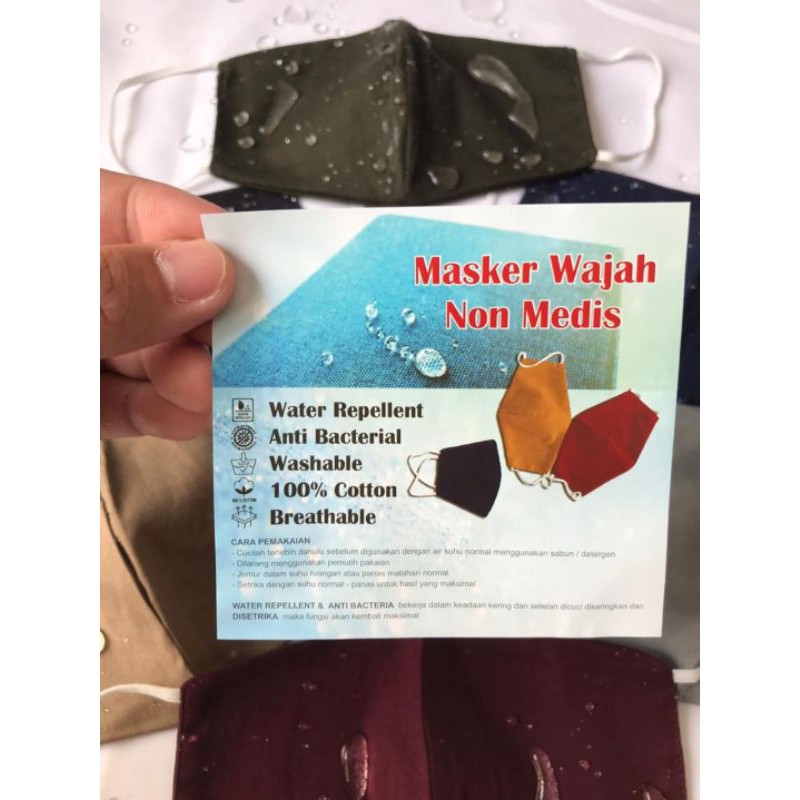 MASKER KAIN 3 LAPIS DUCKBILL TERMURAH ANTI AIR DAN ANTI MIKROBA ADEM DAN NYAMAN DIGUNAKAN