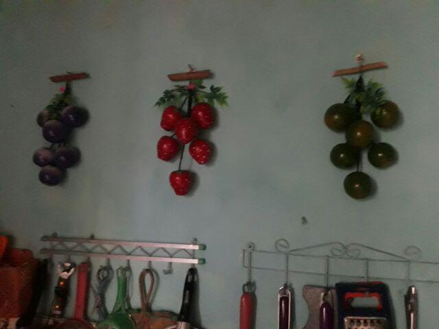 Artificial Fruits / Buah Palsu, Hiasan Dinding Aneka Buah Mirip Aslinya, Isi 6