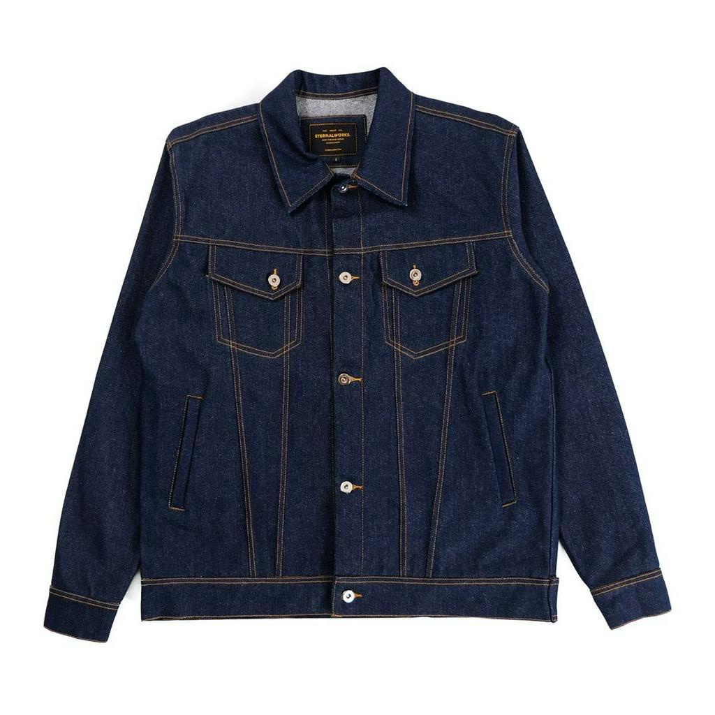 ETERNALWORKS - Trucker Denim Jacket Rexa Blue Indigo