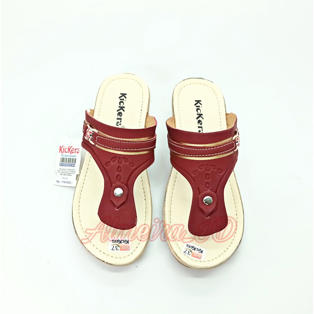 Sandal Weges Cewek Jelly Kickeres Kekinian | Sandal Wanita Terbaru | Sandal Import