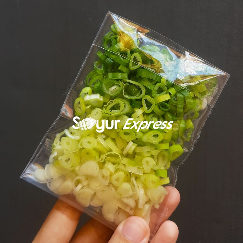 KIRIM INSTAN Pack Sachet Daun Bawang Iris Fresh/Frozen