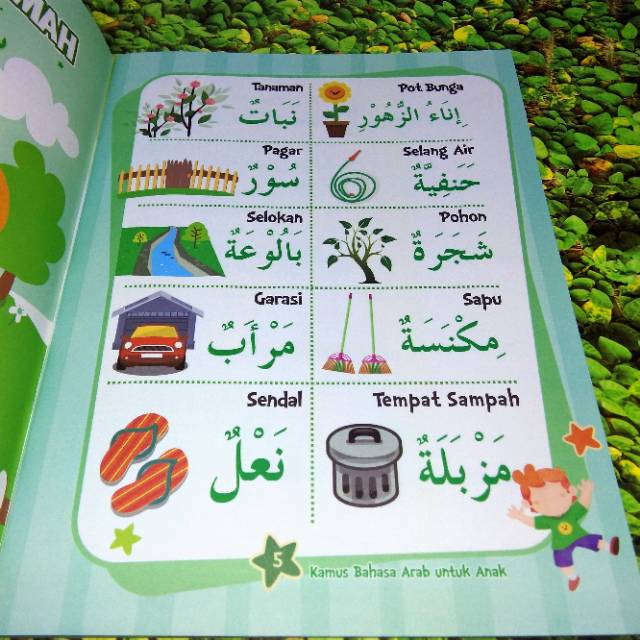 Kamus Bahasa Arab Untuk Anak Bergambar Dan Berwarna Shopee Indonesia