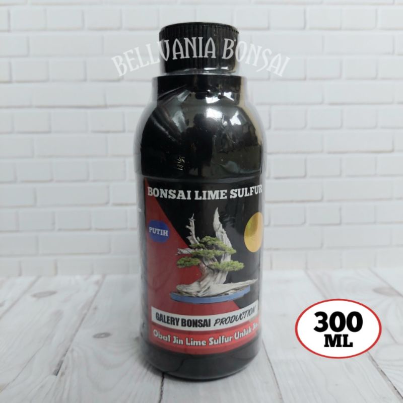 Lime Sulfur Bonsai Obat Jin Premium Warna Putih 300 ML