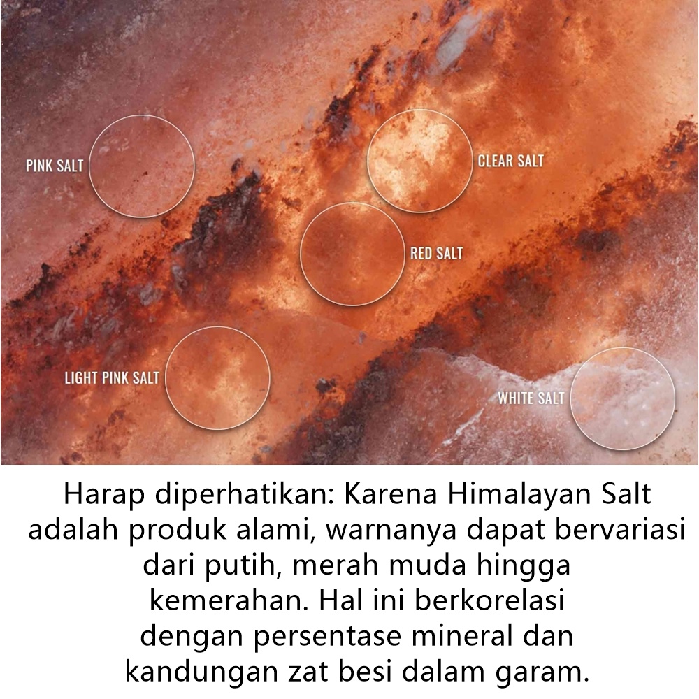 

GFD Garam Himalaya 1Kg - Premium Himalayan Pink Salt / Himsalt