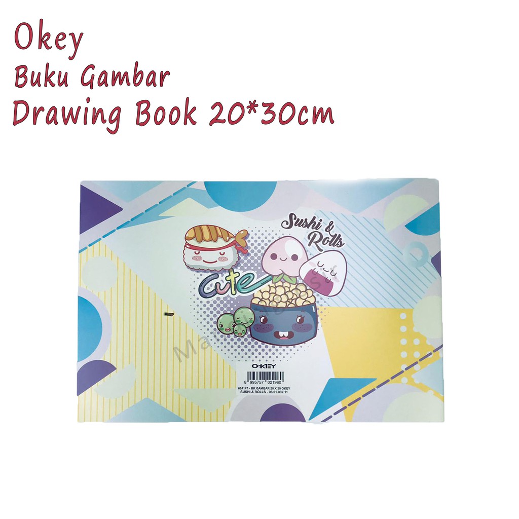 Buku Gambar *Okey * Drawing Book * 20*30cm