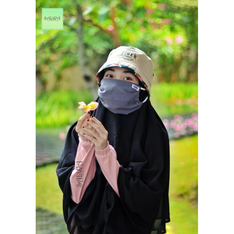 [ R E A D Y ] Masker Hijab Salwa
