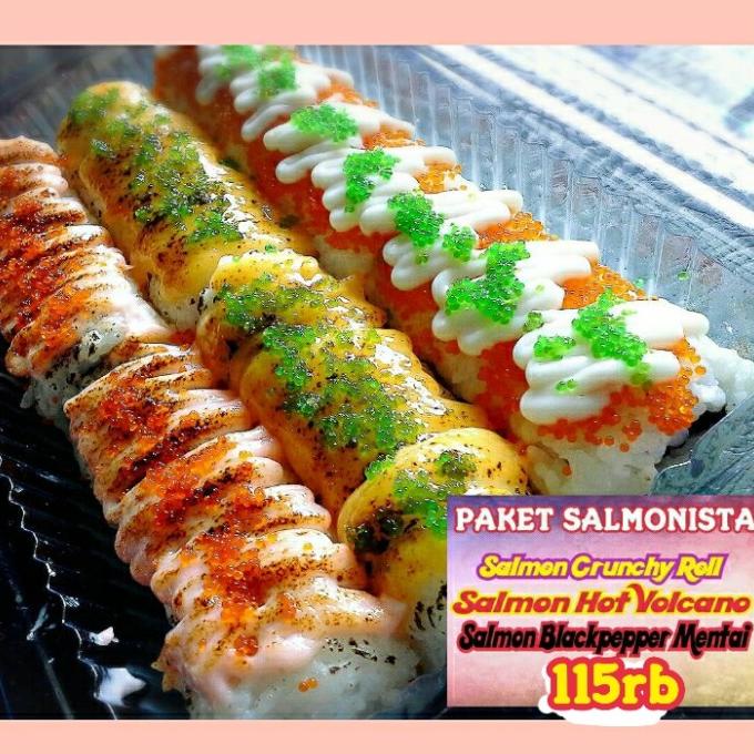 

[COD] Paket Salmonista by Oishii Sushi [COD]