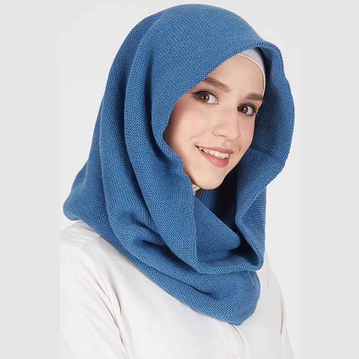 Promo Kerudung Instan Khimar Rajut Aneka Warna Hijab Rajut Pashmina Instan terbaik