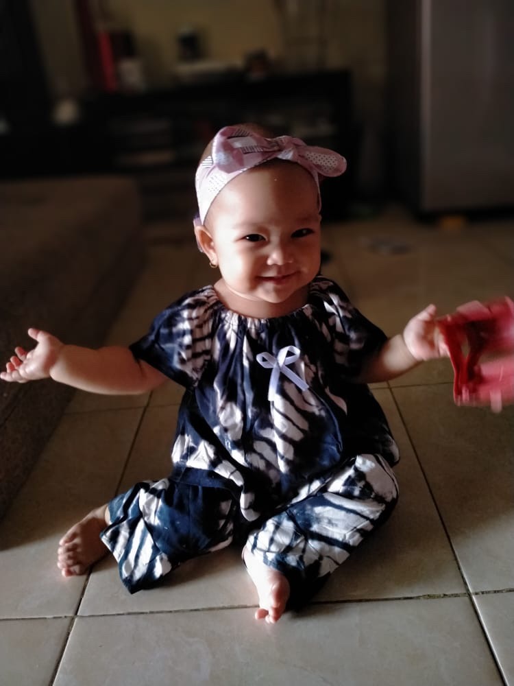 Stelan Batik Anak Perempuan
