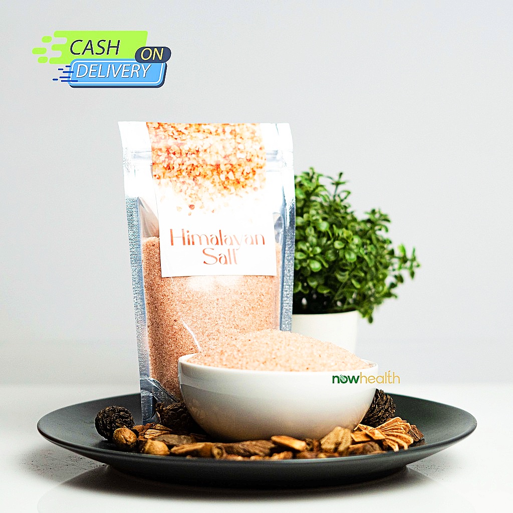Garam Himalaya 1 kg Nowhealth | Himalayan Pink Salt Organik Premium Penyedap Rasa Bumbu