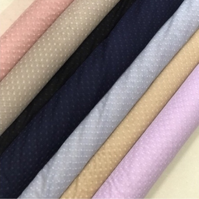 Kain Tile Dot Tulle Polkadot Kain Kebaya Brokat