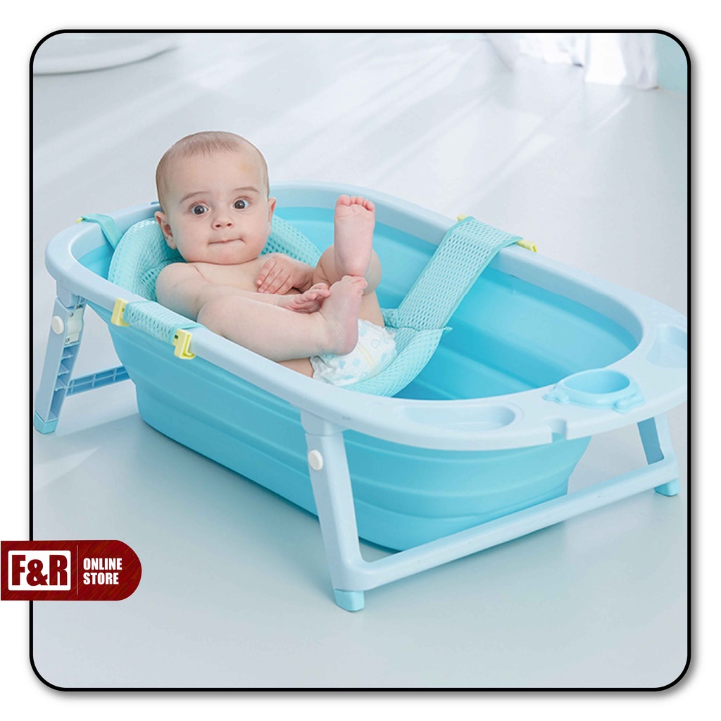 Jaring Alas Duduk Bak Mandi Bayi Baby Bath Bed Bath Tub Seat Net