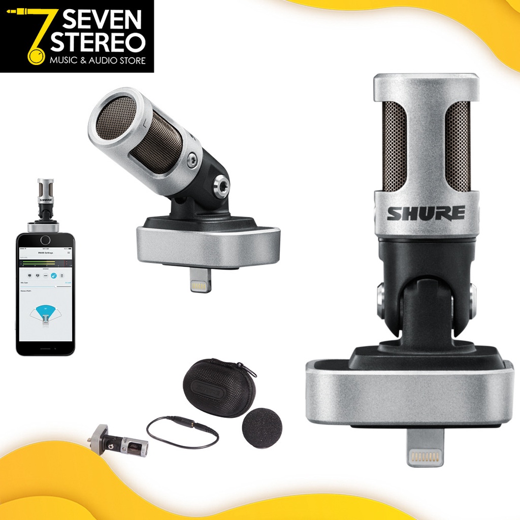 SHURE MV88 iOS Digital Stereo Condenser Microphone