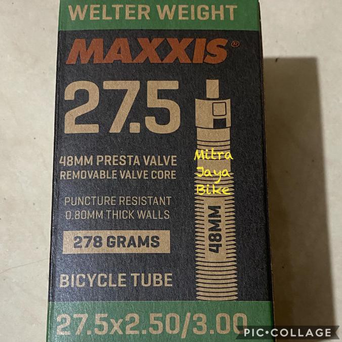 Ban Dalam Maxxis 27.5 x 2.50 - 3.00 Pentil Presta 48MM