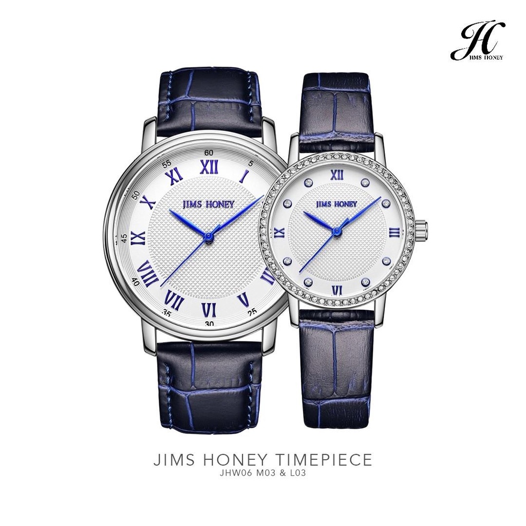 Jims Honey JHW 06 Jam Tangan Couple Watch Wanita Pria Analog Quartz