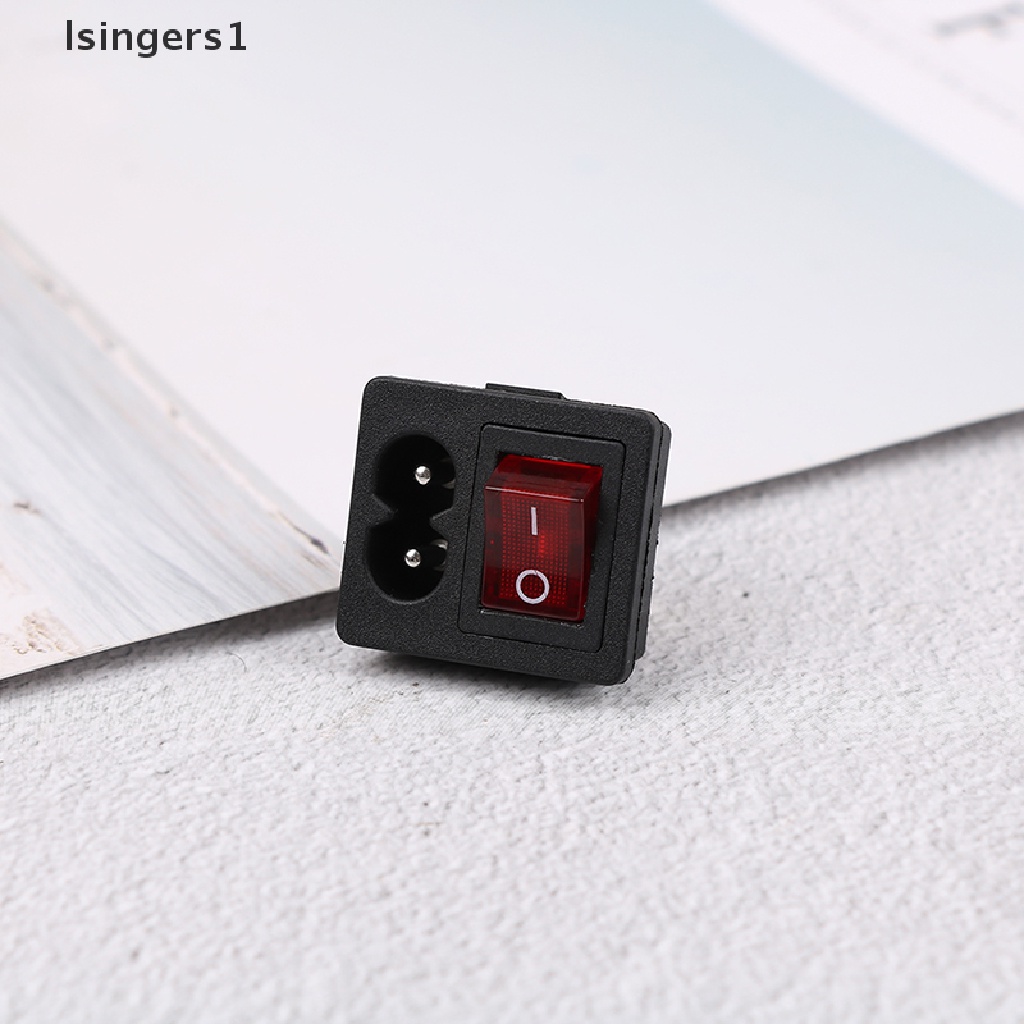 (lsingers1) Saklar rocker switch ON-OFF 250V 10A Untuk Lampu