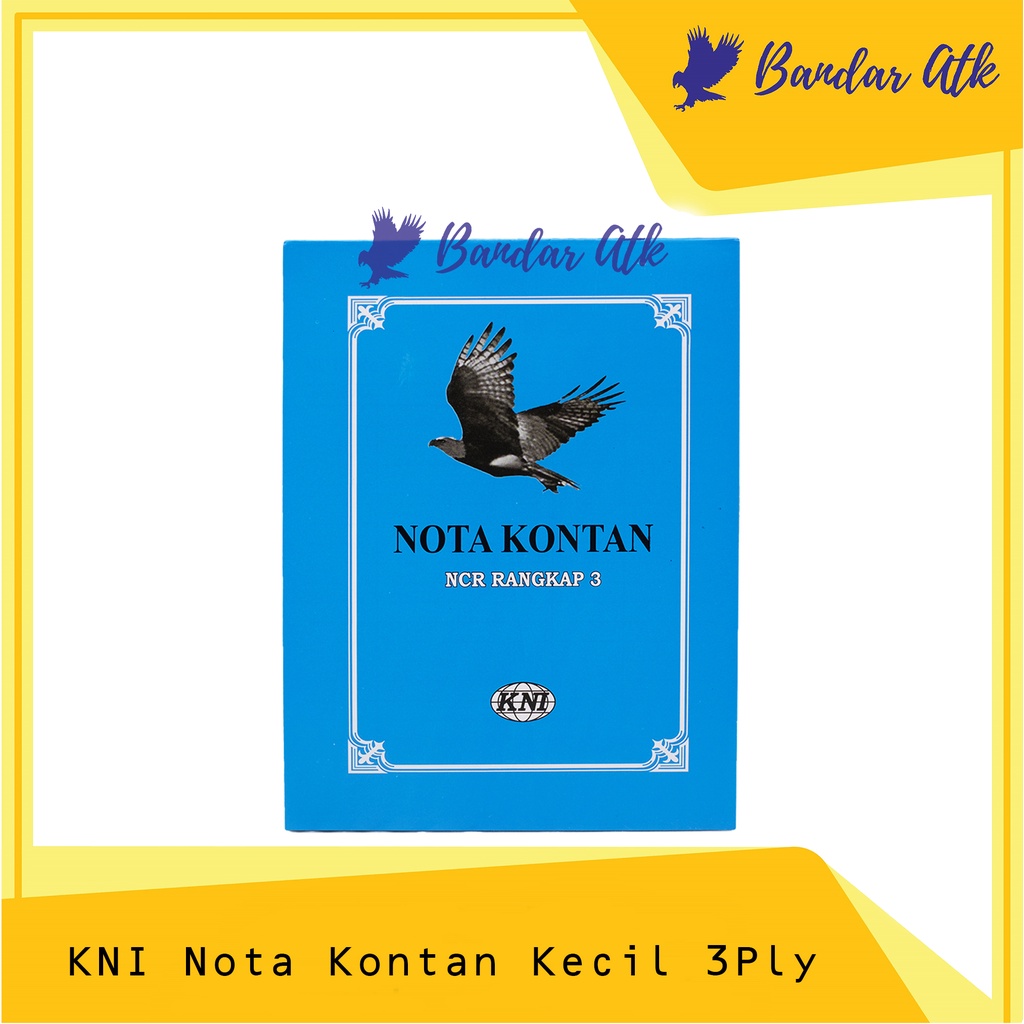 

KNI NOTA KONTAN KECIL - 3 PLY [1 PCS]