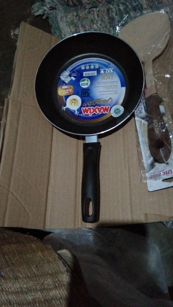 Frypan Teflon Wajan Teflon Anti Lengket Maxim Valentino 22cm Wajan Panci Penggorengan Teflon