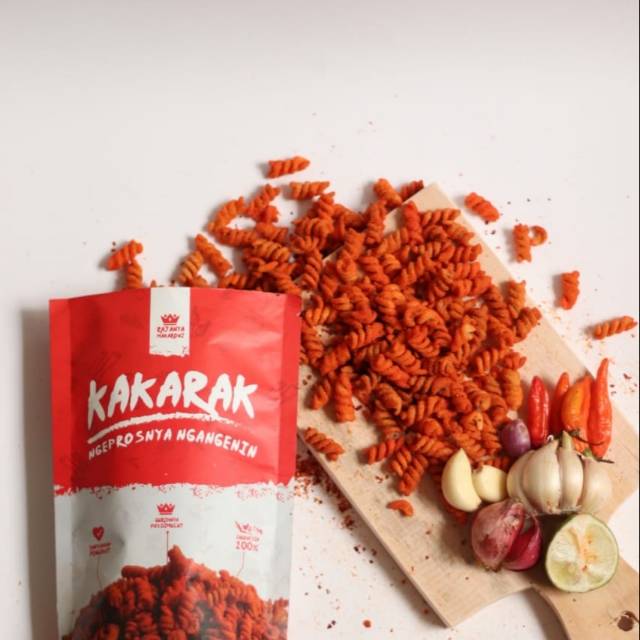 

Kakarak Makaroni Pedas ( 3 pilihan level pedas)