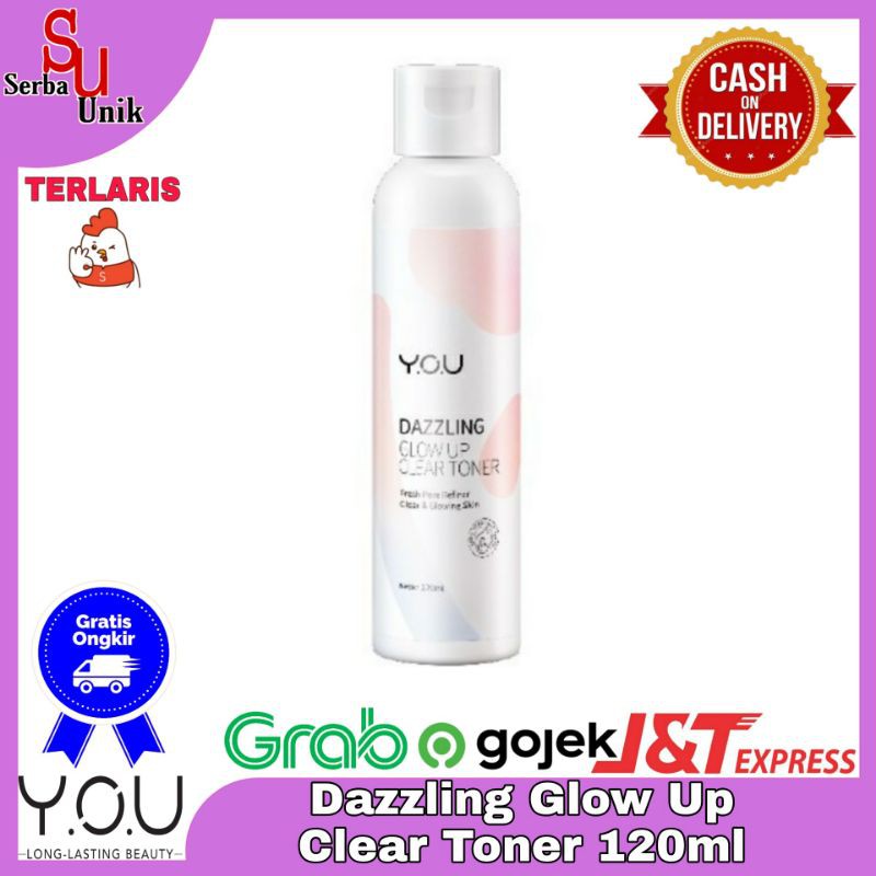 You Dazzling Glow Up Series Day Cream Night Cream Toner Facial Foam Body Cream Tone Up Face Cream