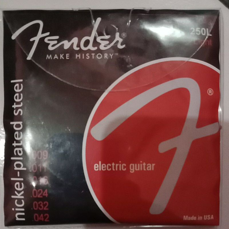 senar gitar fender original