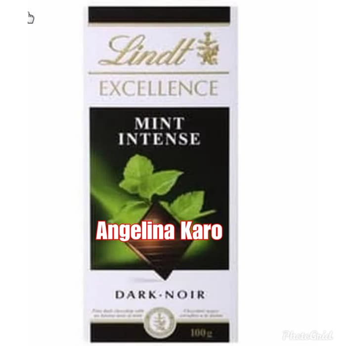 

Lindt Excellence Mint Intense Dark Chocolate Import