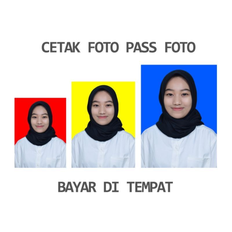 

pas foto untuk keperluan sekolah dan lain lain