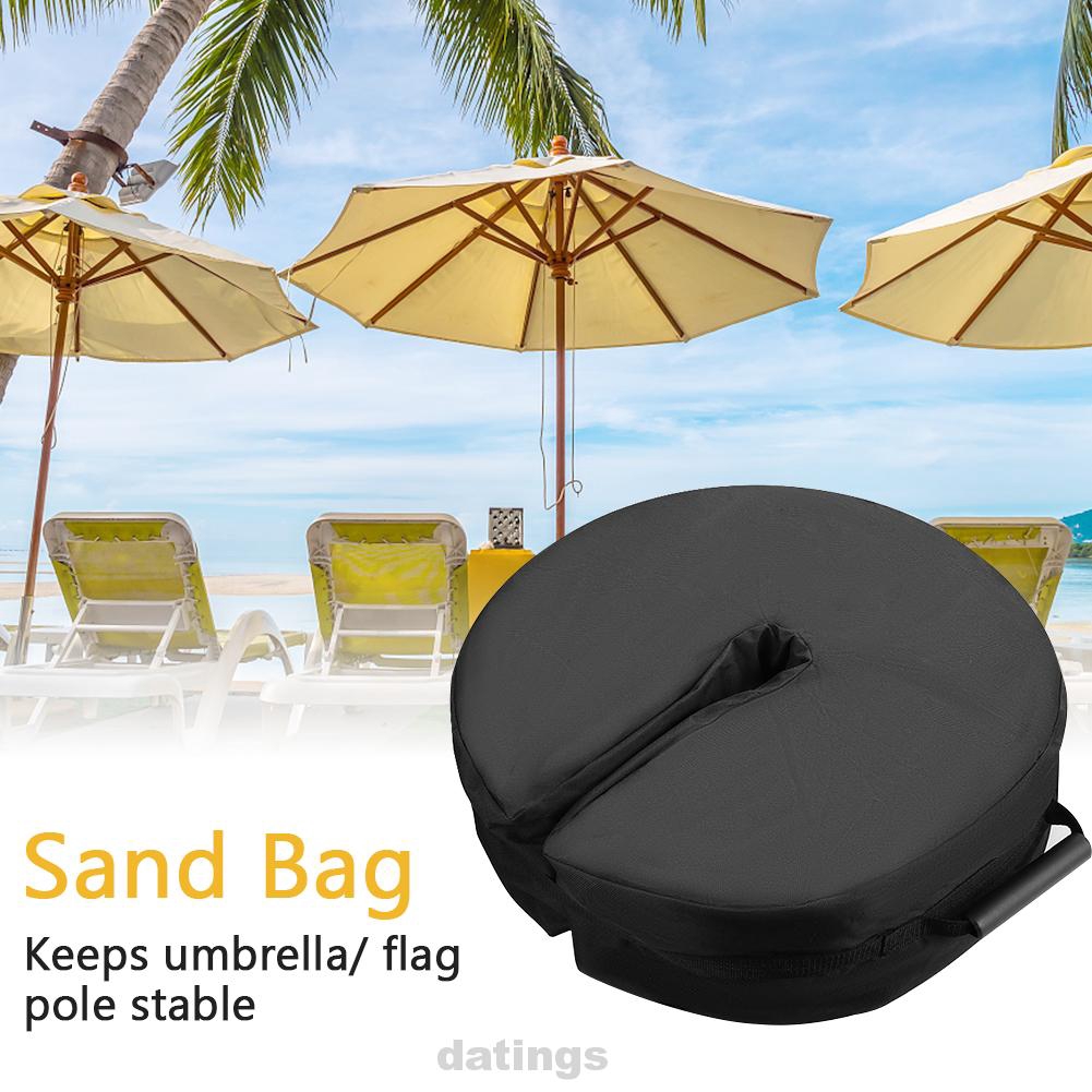 Camping Round Tent Beach Cantilever Large Opening Umbrella Base Outdoor Patio Weight Bag Shopee Indonesia