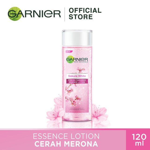 Garnier Sakura White Pinkish Radiance Essence Lotion Skin Care 1ml Shopee Indonesia