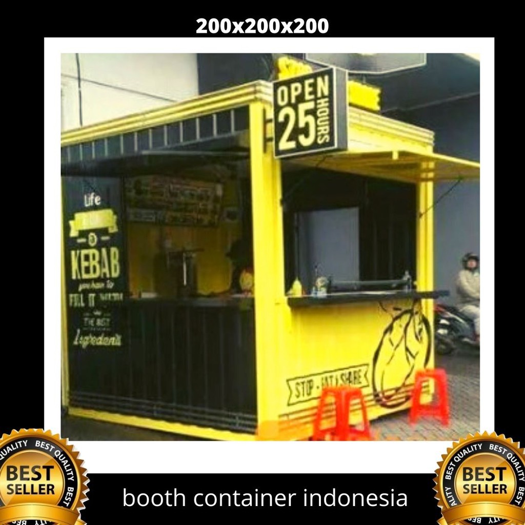 BOOTH CONTAINER UNTUK JUALAN | Shopee Indonesia