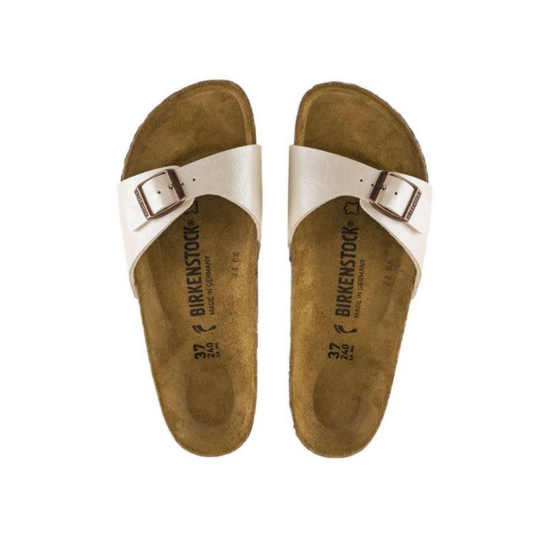 SALE SANDAL BIRKENSTOCK MADRID PEARL WHITE 37 - 41 NEW ORIGINAL