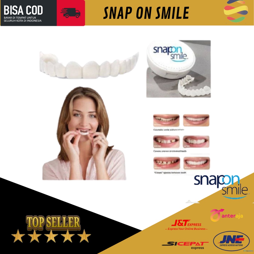 ✨ADS✨  Snap On Smile 100% ORIGINAL Authentic | Snap 'n Smile Gigi Palsu