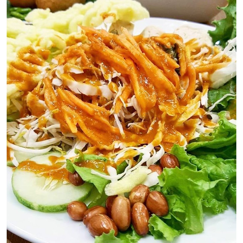 

asinan betawi bumbu kacang