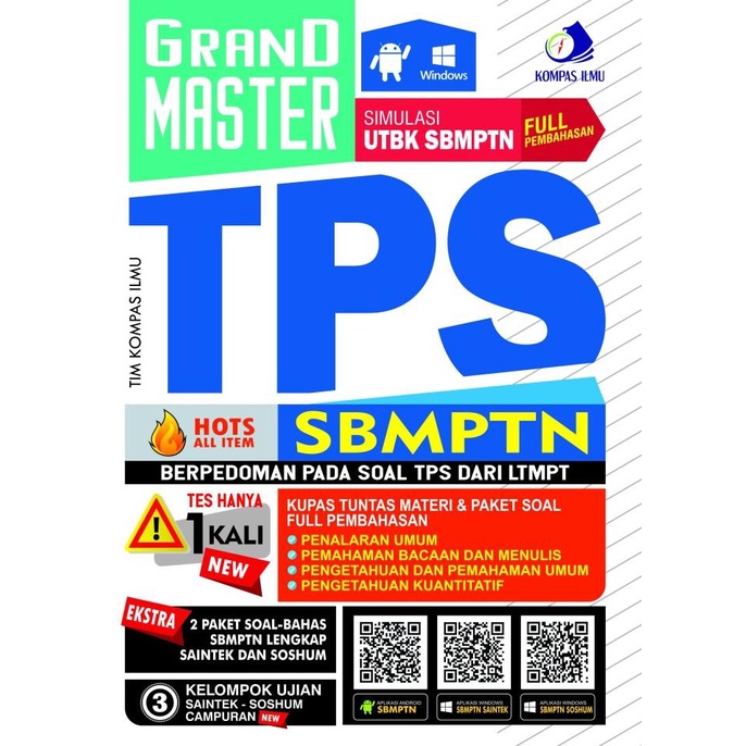 

BUKU UTBK SBMPTN SOSHUM 2022 TERBARU - BUY 1 GET 1 TPS SBMPTN Star Seller Termurah