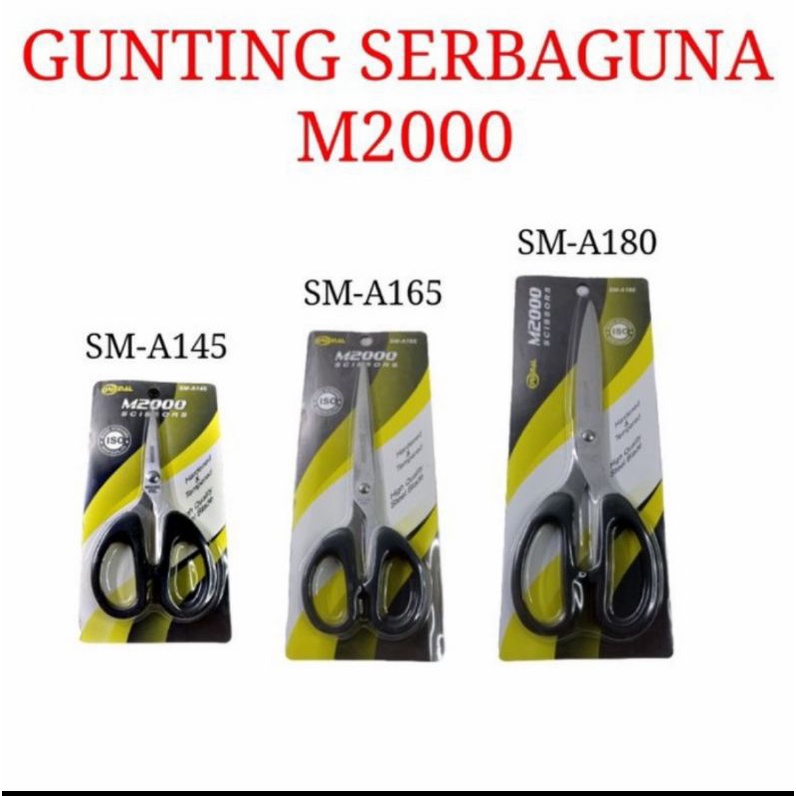 

Gunting M2000 A165 tajam dan tahan lama[ukuran sedang]