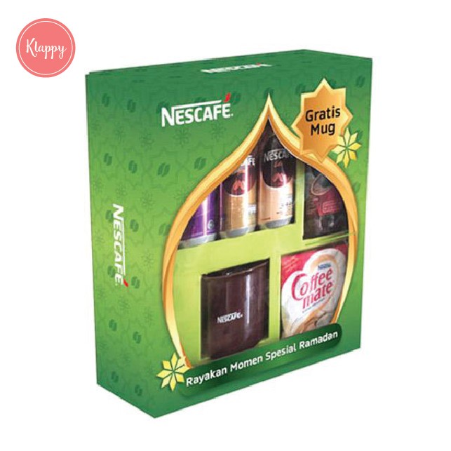 Parsel Ramadan NESCAFE Ramadan Hampers Gratis Mug Cantik