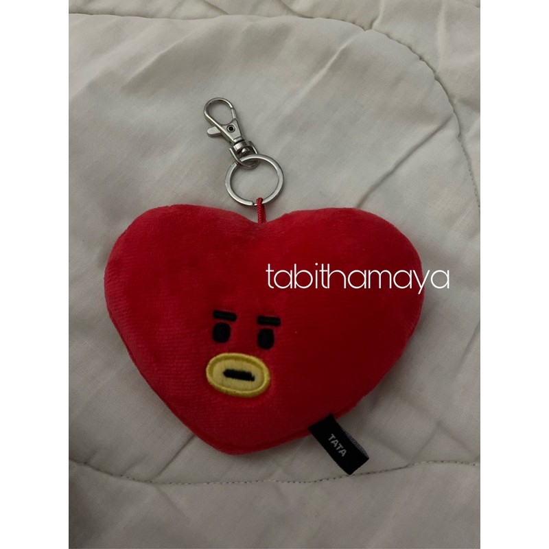 BT21 OFFICIAL TATA PLUSH MIRROR KEYRING