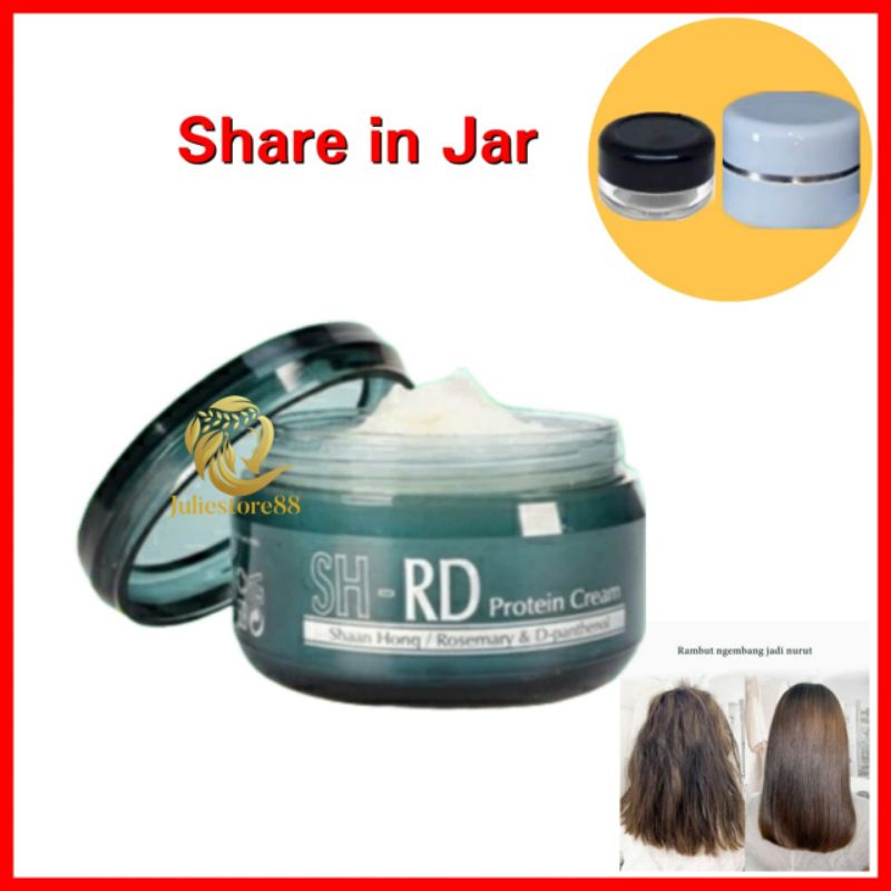 (SHARE IN JAR) Vitamin Rambut yang kering kusut dan mengembang | rambut halus lembut dan berkilau